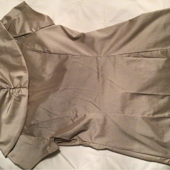 Ladies wrap style blouse with cap sleeves - Picture 2 of 3